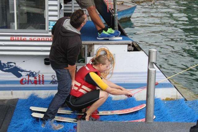 Wasserskifahren in Friedberg 2015